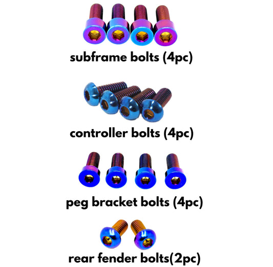 “Value” talaria x3 titanium kit