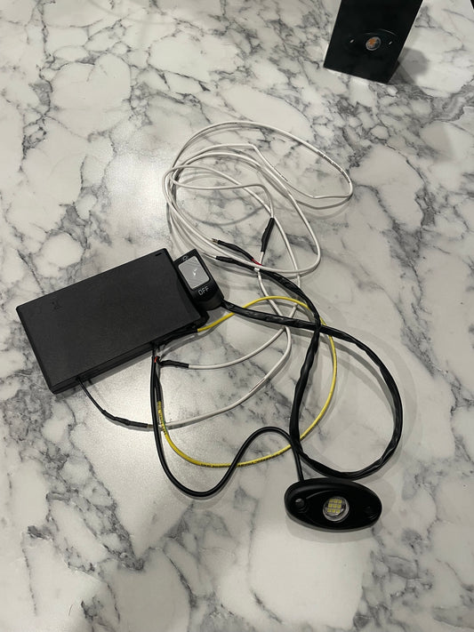 Battery powered Rocklight kit V1