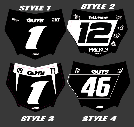 Motocutz Plate Decal