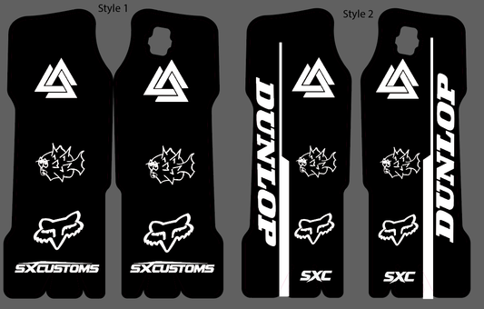 KKE Fork Guard Decals